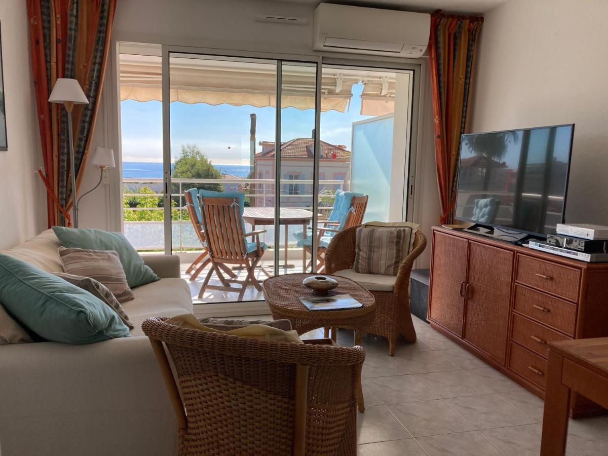 Residence Avec Piscine, Plage A 100 M, Cannes Et Juan Les Pins A 5 Min, Wifi Golfe-Juan Eksteriør bilde